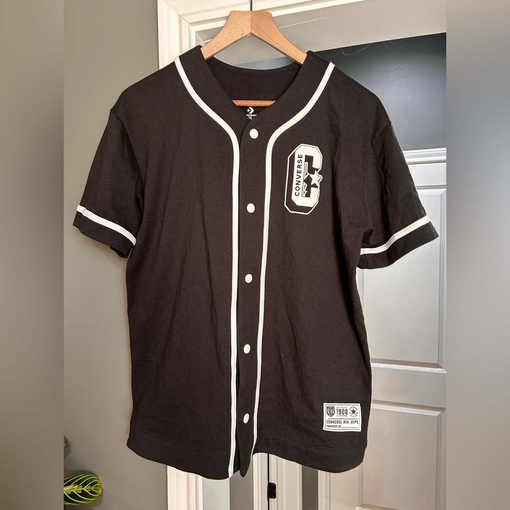 Converse Black Athletic Jersey